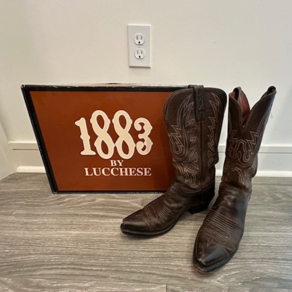 Lucchese Savannah Chocolate Sz 8.5